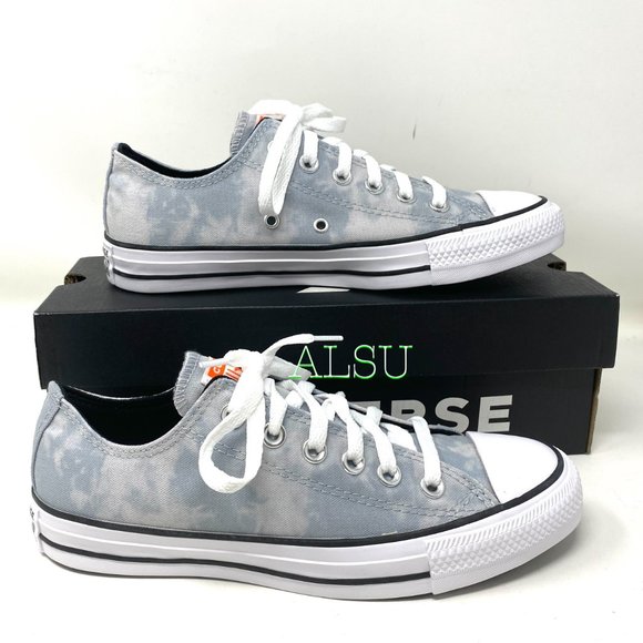 🌸Sale🌸 Converse Chuck Taylor All Star Canvas Low Grey Women's Size 7.5 167522C - Picture 9 of 10